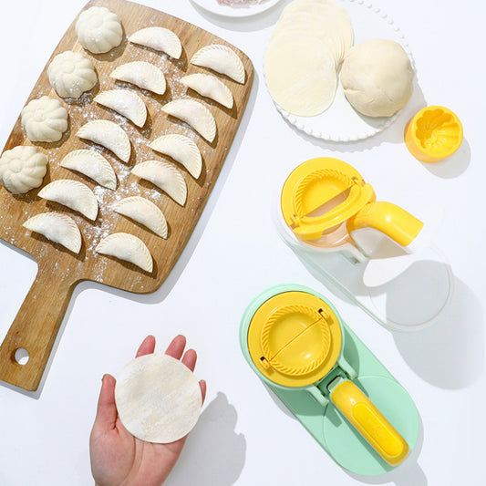 Dumpling & Wrapper Press Make Homemade Dumplings Easily